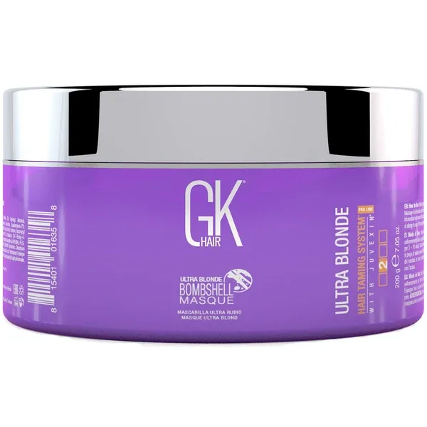 GKhair Ultra Blonde Bombshell Masque - Маска холодний блонд для фарбованого волосся