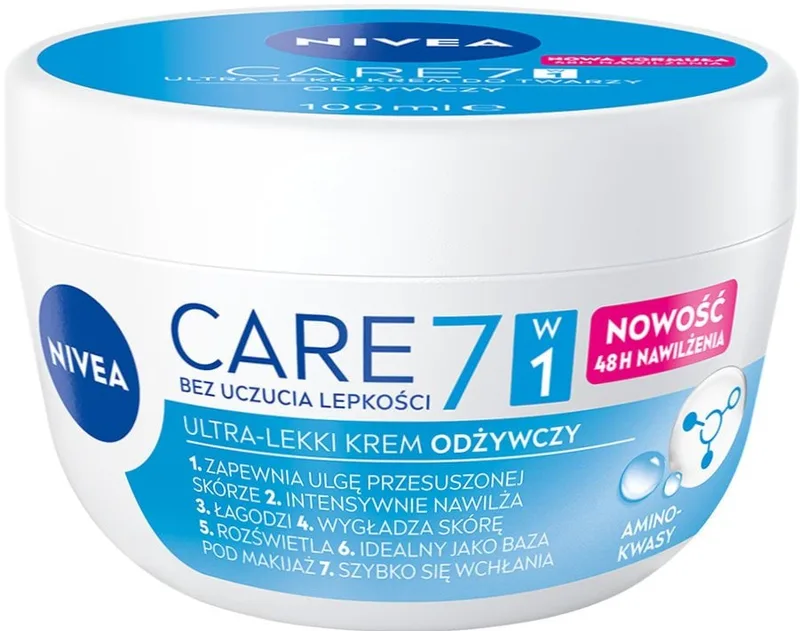 Крем для обличчя NIVEA Care живильний 100 мл