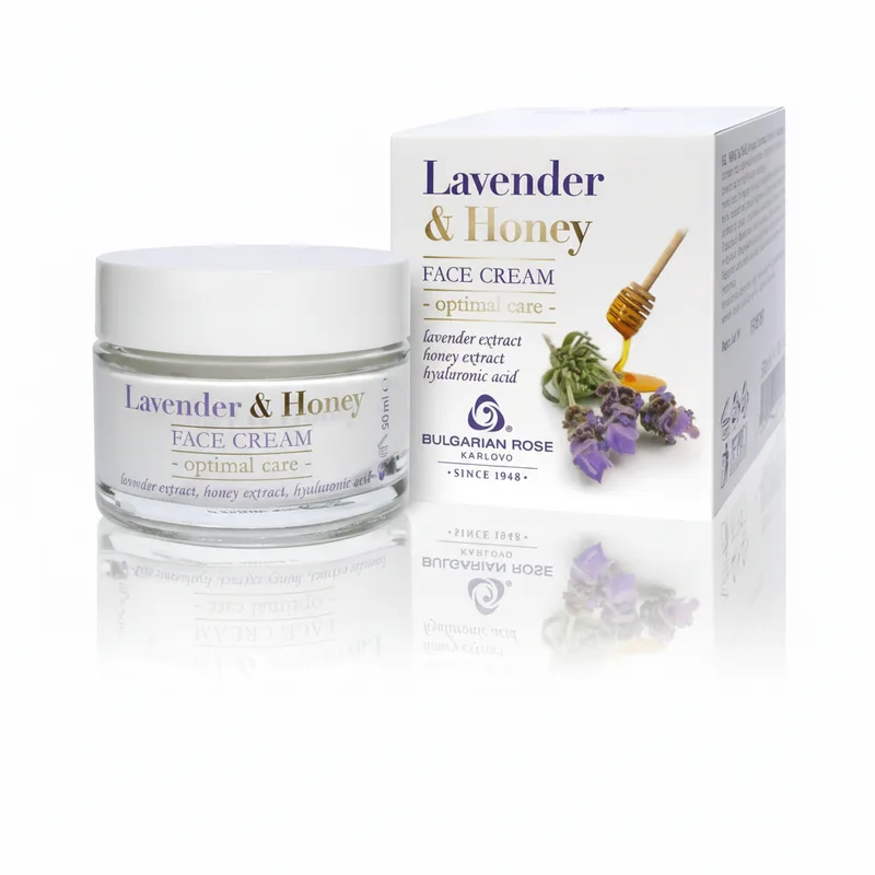 Крем для обличчя Lavender & Honey від Bulgarian Rose 50 мл