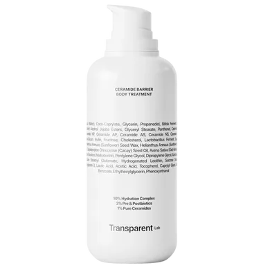 Transparent Lab Ceramide Barrier Body Treatment