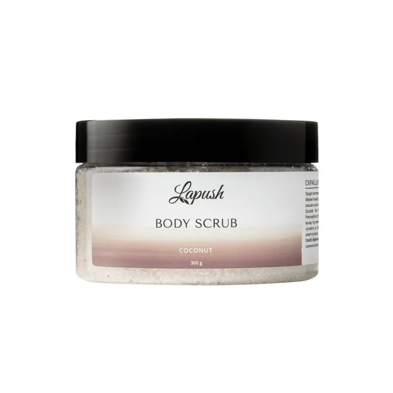 Coconut sugar body scrub