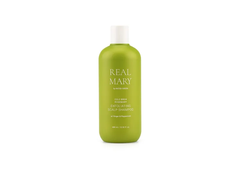 Rated Green Real Mary Cold Brewed Rosemary Exfoliating Scalp Shampoo