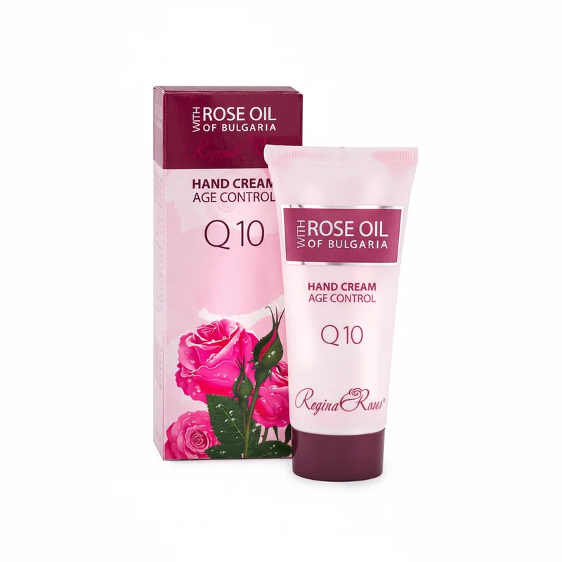 Крем для рук Regina Roses з коензимом Q10 та трояндовою олією від BioFresh 50 мл