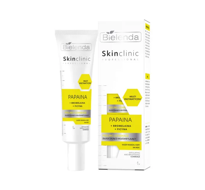 Мультиензимний відлущуючий та освітлюючий пілінг-гомаж — Skin Clinic Professional