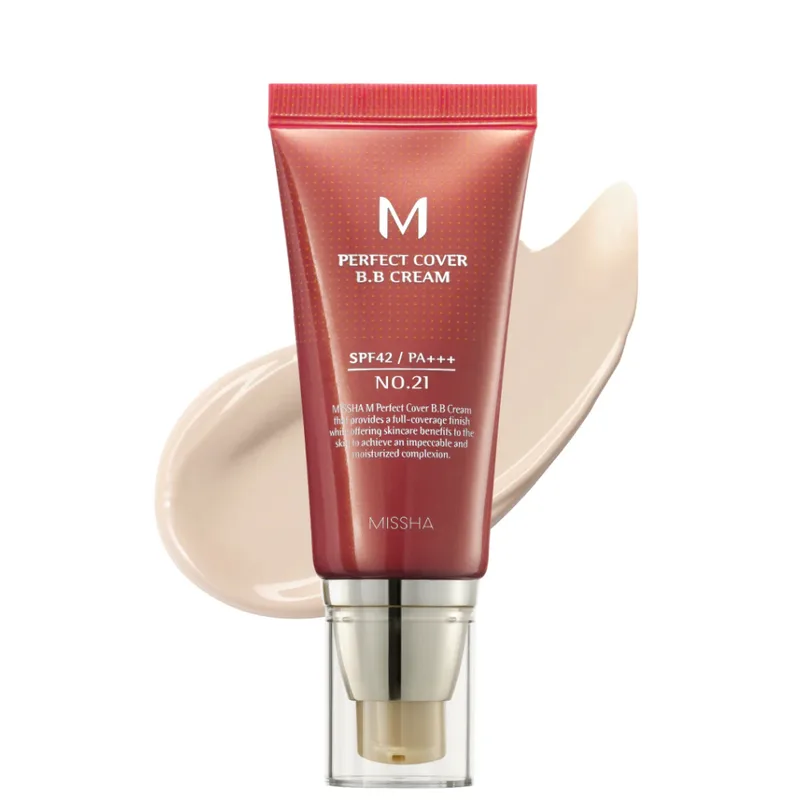 Missha Perfect Cover BB Cream #21 Light Beige