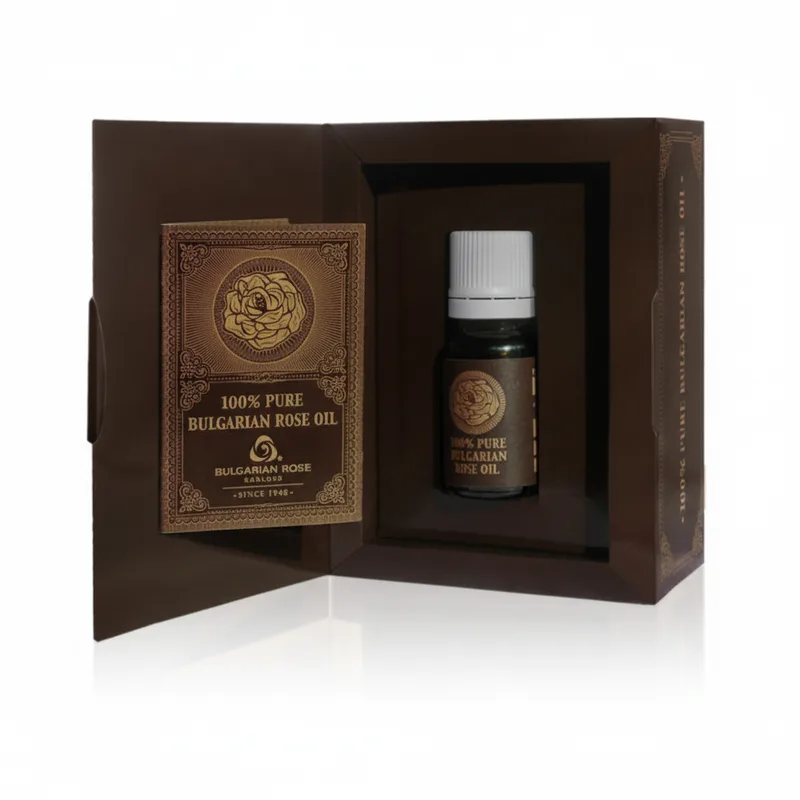 Натуральна ефірна олія троянди Rosa Damascena Bulgarian Rose 5 г