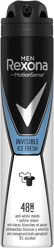 Антиперспірант-аерозоль Rexona Men Invisible Ice Fresh 150 мл