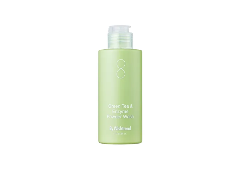 Пудра ензимна для вмивання з ароматом матчі BY WISHTREND Green Tea & Enzyme Powder Wash