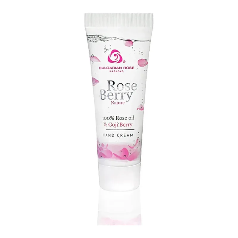 Крем для рук Rose Berry Nature 100% Rose Oil & Goji Berry від Bulgarian Rose 75 мл