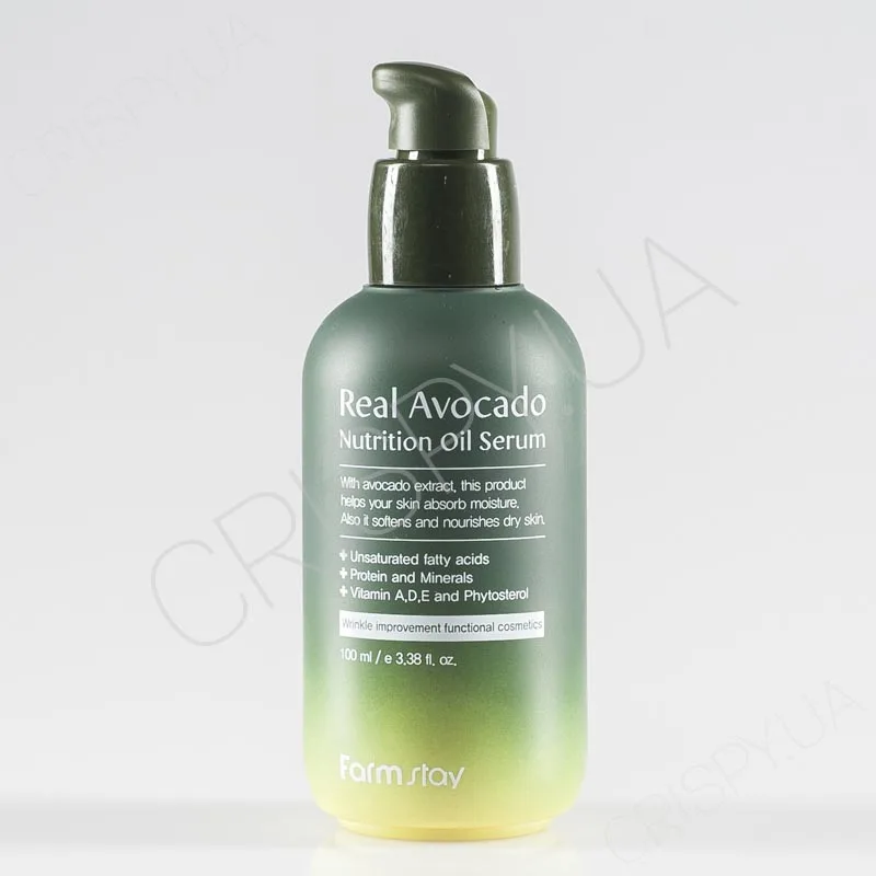 Сироватка поживна з маслом авокадо для обличчя FarmStay Real Avocado Nutrition Oil Serum 100 мл
