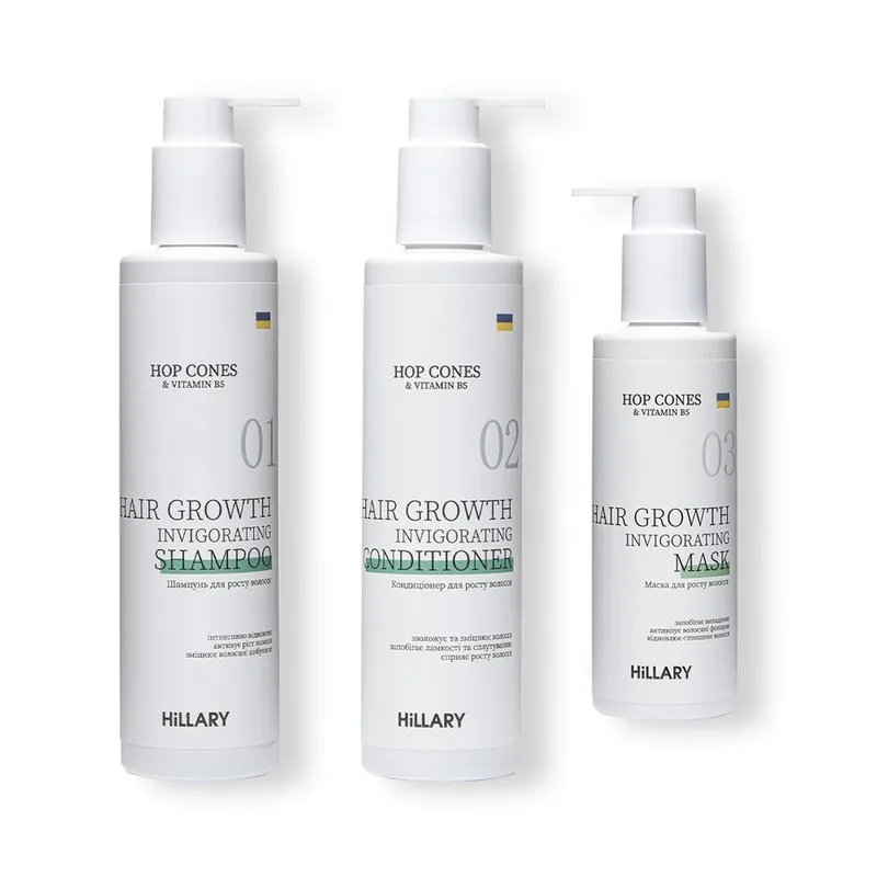 Комплекс для росту волосся Hillary Hop Cones & B5 Hair Growth Invigorating