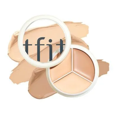 TFIT Cover Up Pro Concealer – палетка консилерів Neutral (нейтральні тони)
