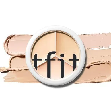 TFIT Cover Up Pro Concealer – палетка консилерів 00 Light (найсвітліші тони)