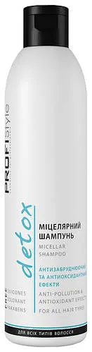 Міцелярний шампунь для волосся PROFIStyle Detox 250 мл