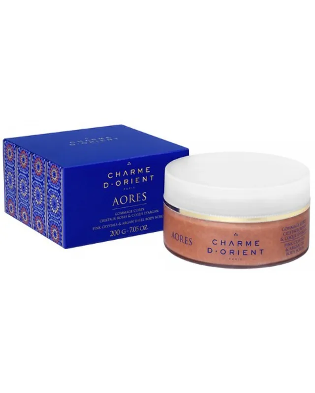 Charme d Orient Скраб для тіла з рожевими кристалами, 200 г