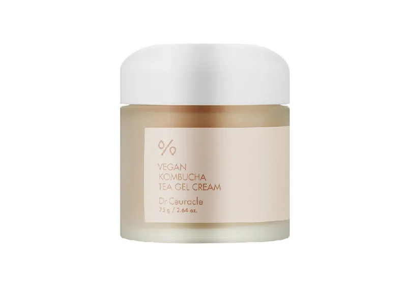 Крем-гель з екстрактом комбучі DR. СEURACLE Vegan Kombucha Tea Gel Cream