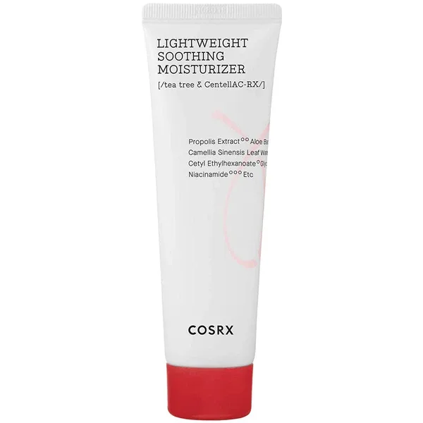 Cosrx AC Collection Lightweight Soothing Moisturizer — легкий зволожуючий крем для чутливої і проблемної шкіри 80 мл