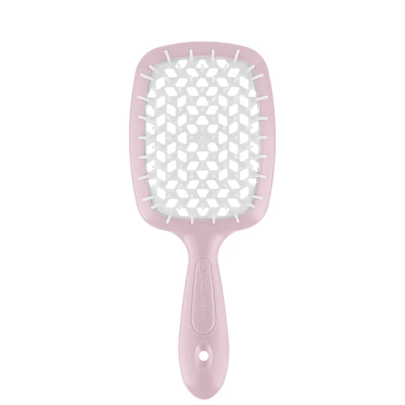 Щітка для волосся Janeke Superbrush Small рожева з білим