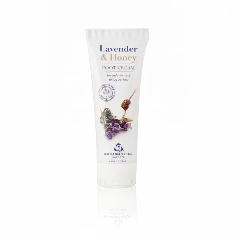 Пом’якшувальний крем для ніг Lavender & Honey від Bulgarian Rose 75 мл