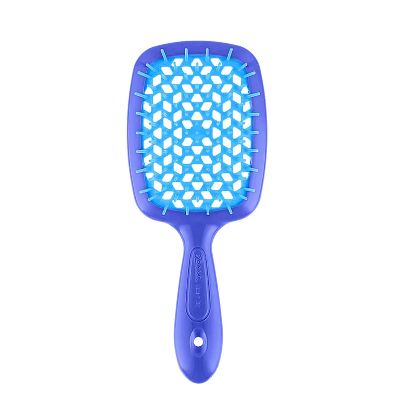 Щітка для волосся Janeke Superbrush Small синя з блакитним