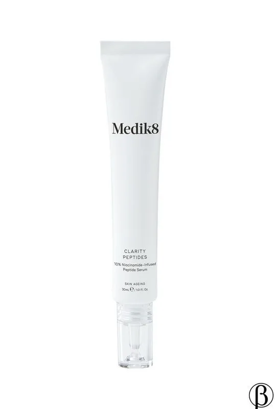 Пептидна сироватка з 10% нікотинаміду MEDIK8 Clarity Peptides для проблемної, жирної та тьмяної шкіри 30 мл