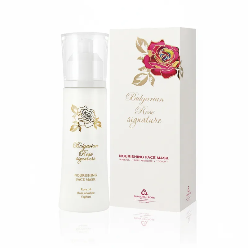 Живильна маска Signature з абсолю троянди та йогуртом від Bulgarian Rose 90 мл