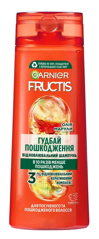 Шампунь Garnier Fructis Goodbye Damage відновлювальний для посіченого та дуже пошкодженого волосся 400 мл