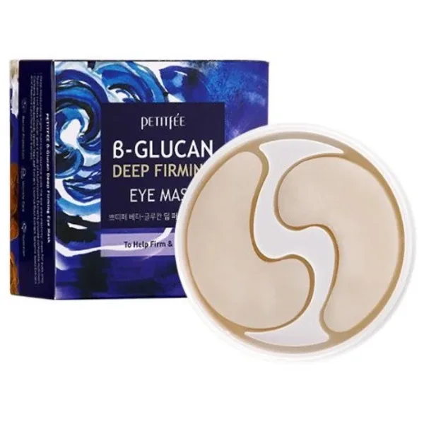 Petitfee&Koelf B-Glucan Deep Firming Eye Mask - Тканинні патчі під очі з бета-глюканом