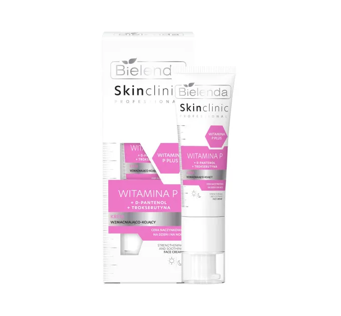 Зміцнюючий та заспокійливий крем ВІТАМІН Р - SKIN CLINIC PROFESSIONAL