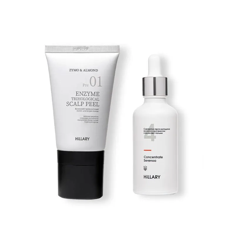 Enzyme peeling for the scalp + SERENOA serum