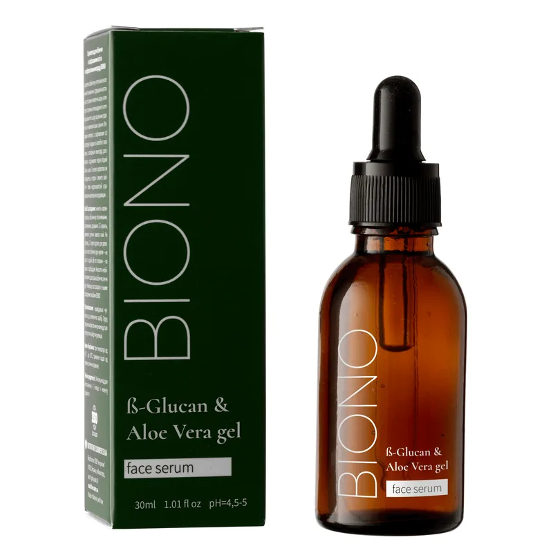 Intensively moisturizing serum with beta glucan and aloe vera gel