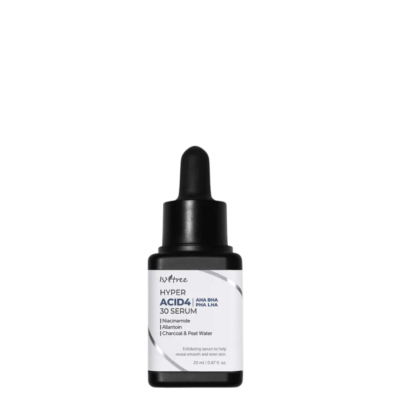 IsNtree Hyper Acid4 AHA BHA PHA LHA 30 Serum 20 мл — Мультикислотна змивна сироватка для обличчя