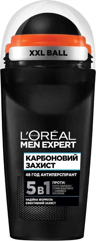 Антиперспірант-кульковий L'Oréal Paris Men Expert Карбоновий захист 50 мл