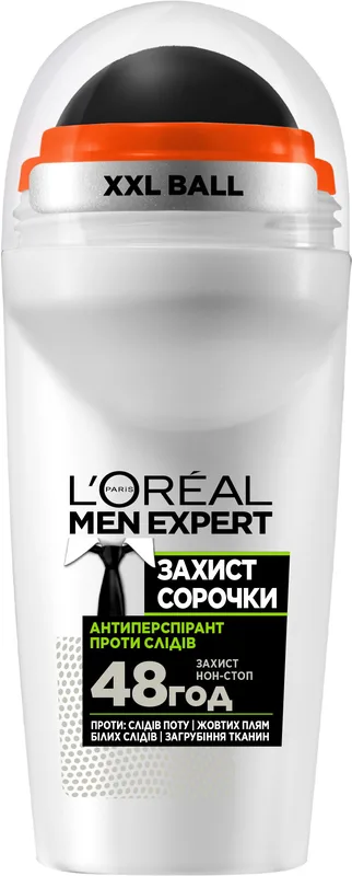 Антиперспірант-кульковий L'Oréal Paris Men Expert Захист сорочки 50 мл