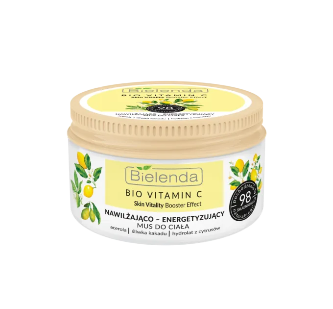 Зволожуючий та тонізуючий мус для тіла - Bio Vitamin C