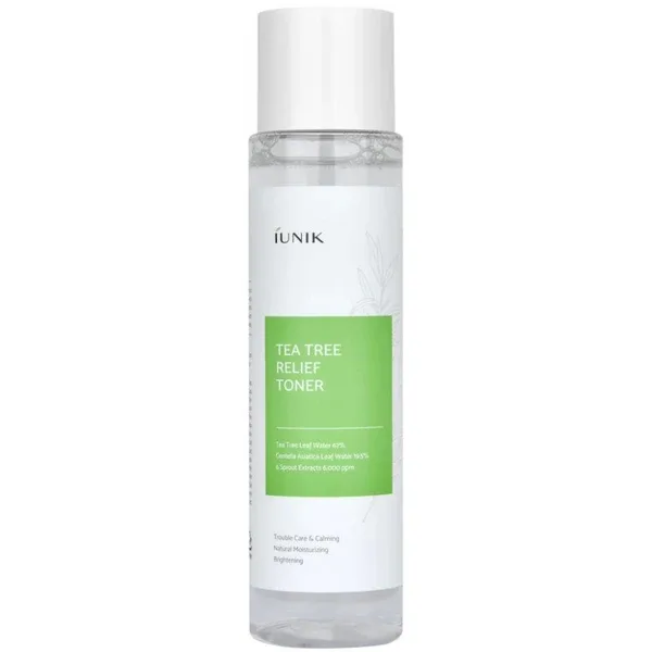 IUNIK Tea Tree Relief Toner – тонер для жирної шкіри з чайним деревом 200 мл