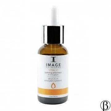 Hydrating AC&E Serum Vital C - Зволожуюча антиоксидантна сироватка з вітамінами А, С, Е IMAGE SKINCARE