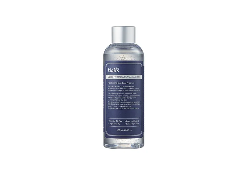 Зволожуючий тонік без ароматизатора DEAR, KLAIRS Supple Preparation Unscented Toner