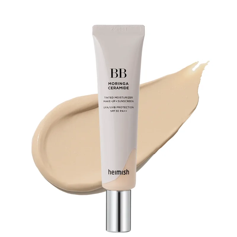 Heimish Moringa Ceramide BB Cream SPF 30 PA++ 19 Fair Beige — Тональний ВВ-крем для дуже світлої шкіри обличчя