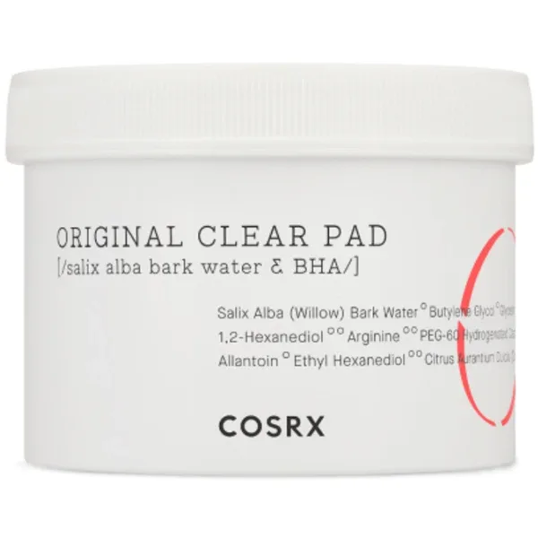 Cosrx One Step Original Clear Pads - Пілінг-диски з BHA кислотою