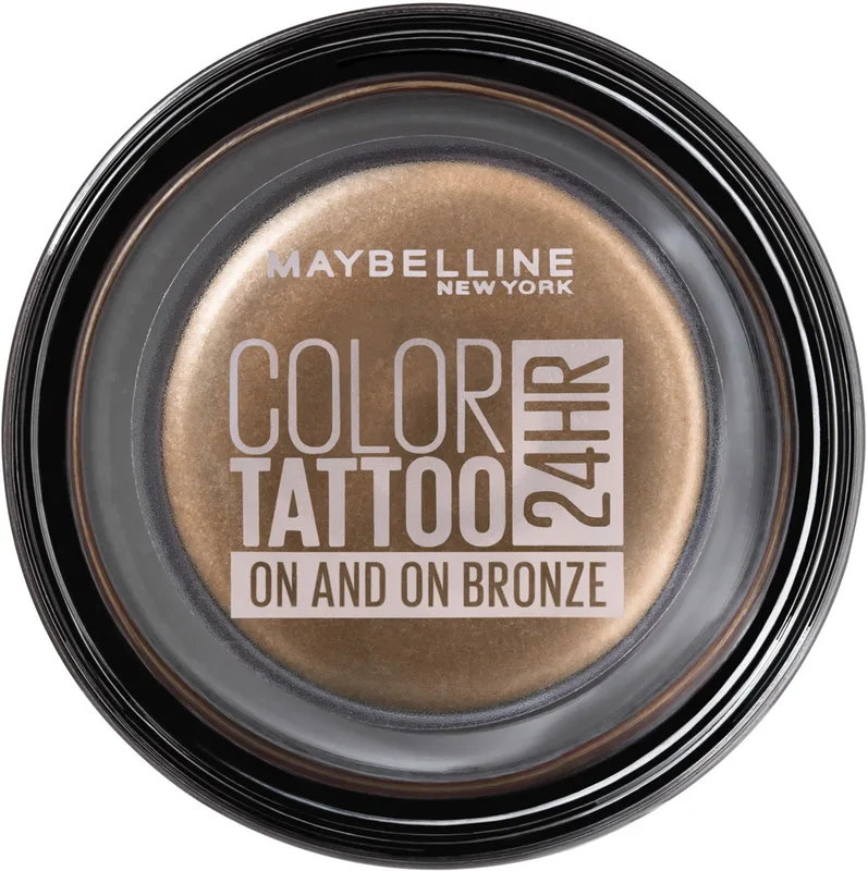 Тіні для повік Maybelline New York Color Tattoo 24HR by EyeStudio кремові 35 On & On Bronze 4.5 г