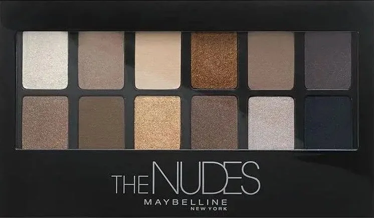 Тіні для повік Maybelline New York Nudes нюд 9,6 г