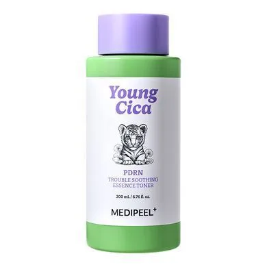 Тонер-есенція заспокійлива з центеллою та PDRN - Medi Peel Young Cica PDRN Trouble Soothing Essence Toner, 200 мл