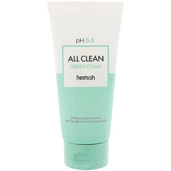 Heimish All Clean Green Foam — гель для вмивання з pH 5.5 (міні-версія)
