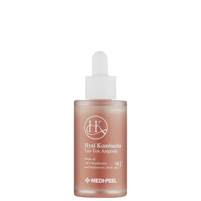 Medi-Peel Hyal Kombucha Tea-Tox Ampoule 50 мл — Відновлююча сироватка з комбучею