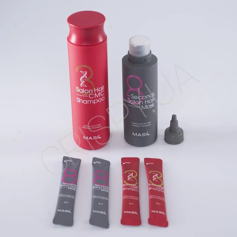 Шампунь та маска в наборі для відновлення та лікування волосся - Masil 8 Seconds Salon Hair Set купити корейську косметику