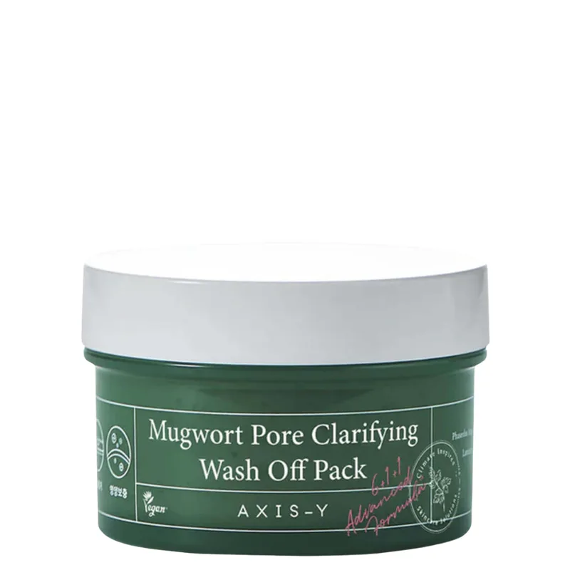 AXIS-Y Mugwort Pore Clarifying Wash Off Pack — Глибокоочищаюча глиняна маска для обличчя