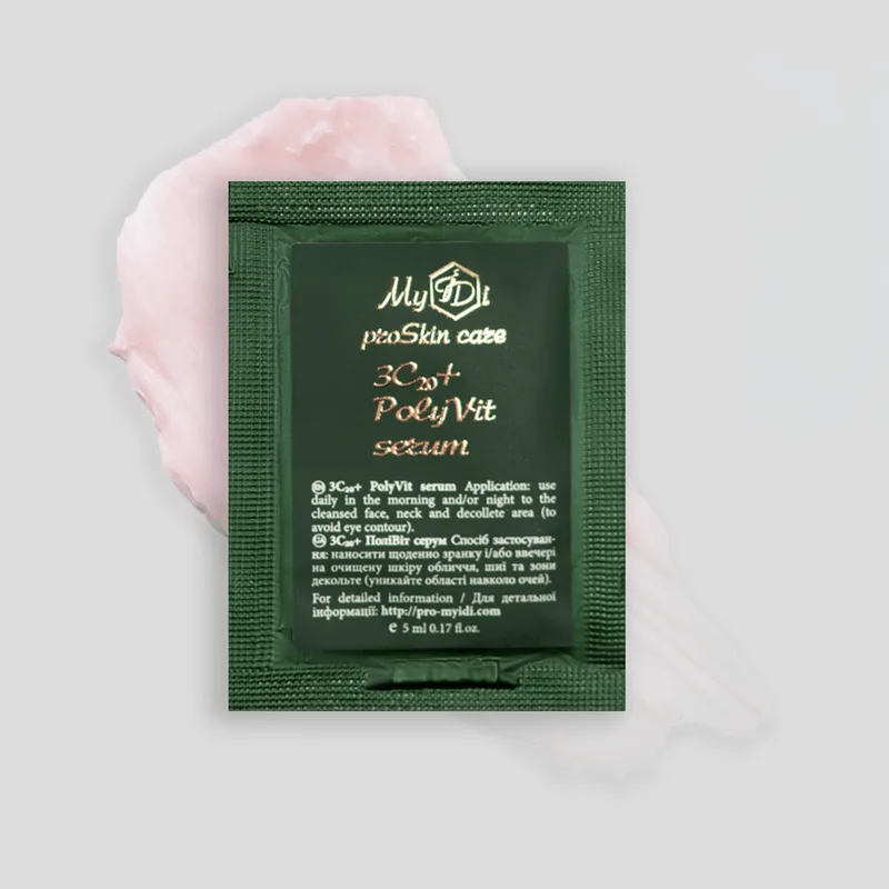 Вітамінна сироватка для обличчя 3C20+ PolyVit serum (пробник), 5 мл