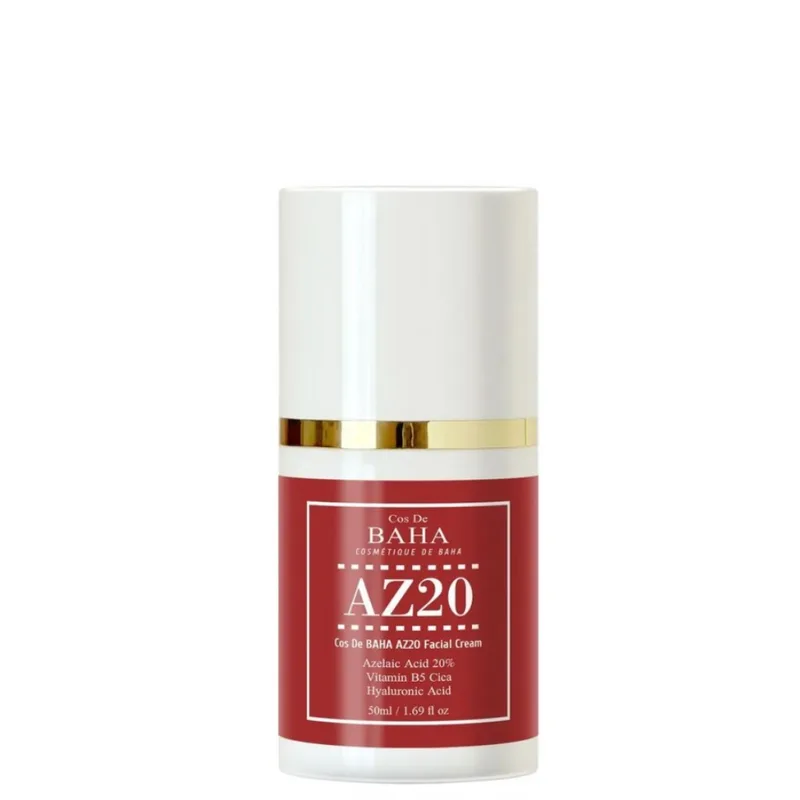 Cos de Baha AZ20 Facial Cream — Висококонцентрований крем для обличчя з азелаїновою кислотою