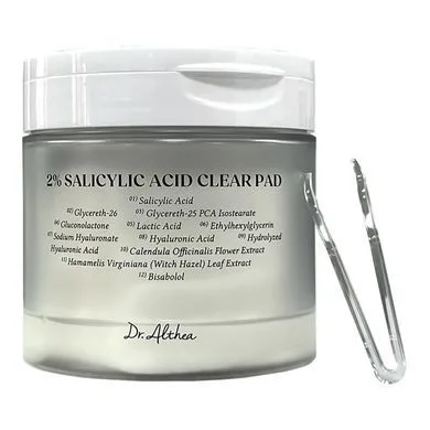 Тонер-пади з саліциловою кислотою 2% Salicylic Acid Clear Pad, 60 pcs